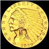 Image 1 : 1929 $2.50 Gold Quarter Eagle CLOSELY UNCIRCULATED