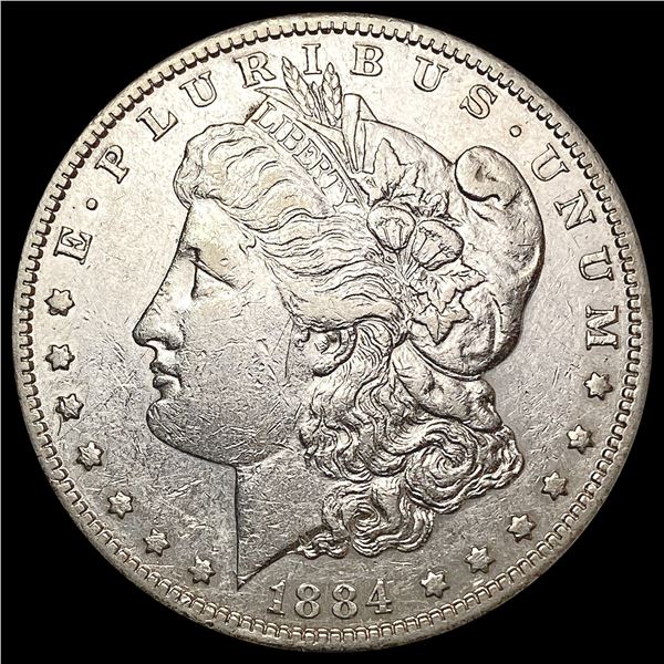 1884-S Morgan Silver Dollar CLOSELY UNCIRCULATED