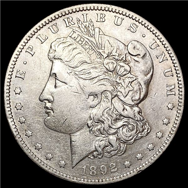 1892-S Morgan Silver Dollar NEARLY UNCIRCULATED