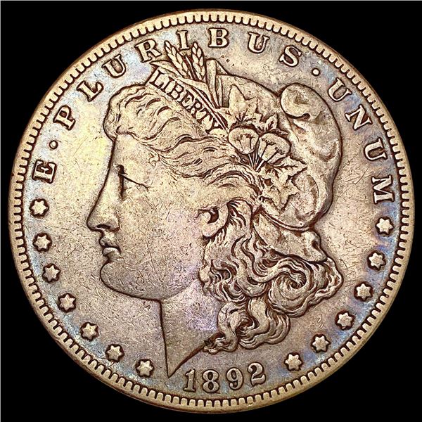 1892-S Morgan Silver Dollar LIGHTLY CIRCULATED