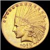 Image 1 : 1913 $10 Gold Eagle CLOSELY UNCIRCULATED