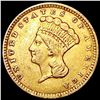 Image 1 : 1856 Rare Gold Dollar CLOSELY UNCIRCULATED