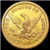 Image 2 : 1906 $2.50 Gold Quarter Eagle CLOSELY UNCIRCULATED