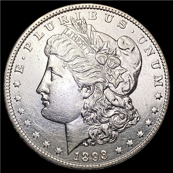 1893 Morgan Silver Dollar CLOSELY UNCIRCULATED
