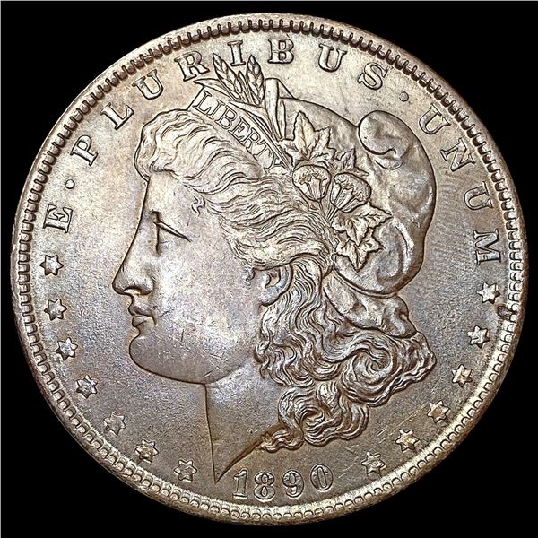 1890 Morgan Silver Dollar CLOSELY UNCIRCULATED