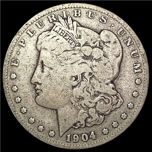 1904-S Morgan Silver Dollar NICELY CIRCULATED