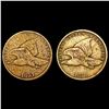Image 1 : [2] 1857-1858 Flying Eagle Cent HIGH GRADE