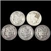 Image 1 : [5] 1886-O-1924 Morgan and Peace Dollars HIGH GRADE