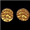 Image 1 : [2] C. 1790 India Thanjavur-Maratha Gold Fanam HIGH GRADE