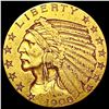 Image 1 : 1908 $5 Gold Half Eagle CLOSELY UNCIRCULATED