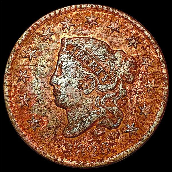 1826 Coronet Head Large Cent CLOSELY UNCIRCULATED