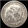 Image 2 : 1857-O Seated Liberty Quarter NICELY CIRCULATED