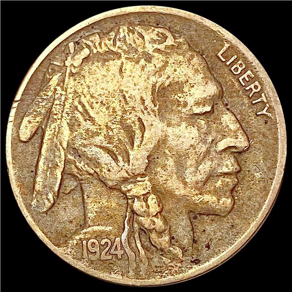 1924-D Buffalo Nickel CLOSELY UNCIRCULATED