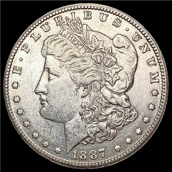 1887-S Morgan Silver Dollar CLOSELY UNCIRCULATED