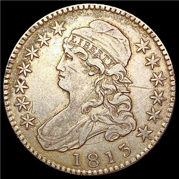 1813 Capped Bust Half Dollar LIGHTLY CIRCULATED