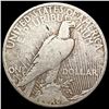 Image 2 : 1921 Silver Peace Dollar NICELY CIRCULATED