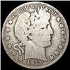 Image 1 : 1913 Barber Half Dollar NICELY CIRCULATED