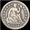 Image 1 : 1854-O Arrows Seated Liberty Half Dime NICELY CIRCULATED