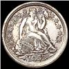 Image 1 : 1853 Arrows Seated Liberty Dime CLOSELY UNCIRCULATED