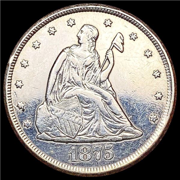 1875-CC Twenty Cent Piece HIGH GRADE