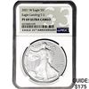 Image 1 : 2021-W Type 2 Silver Eagle NGC PF69 Ultra Cameo