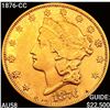 Image 1 : 1876-CC $20 Gold Double Eagle CHOICE AU