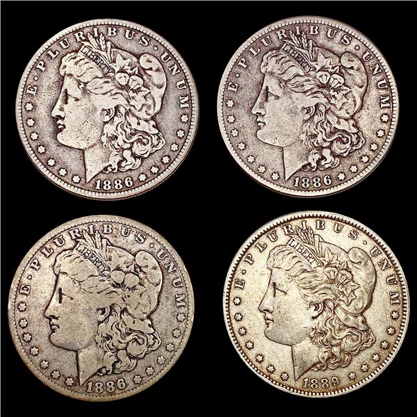 [4] 1886-O&1889-O Morgan Silver Dollar HIGH GRADE