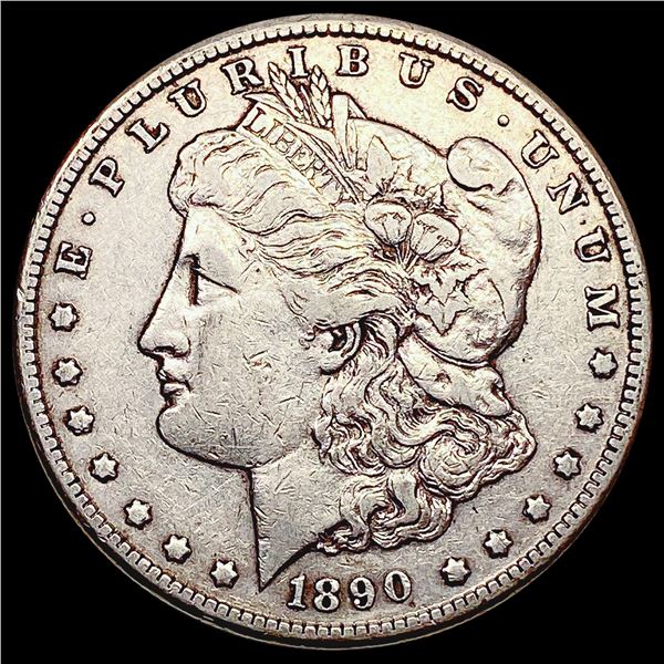 1890-CC Morgan Silver Dollar LIGHTLY CIRCULATED