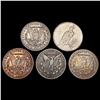 Image 2 : [5] 1878-S-1935-S Morgan and Peace Dollars HIGH GRADE