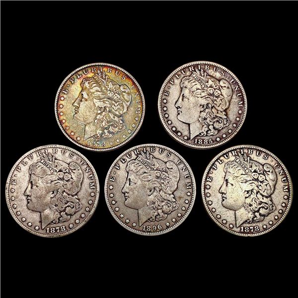 [5] 1878-1896-O Morgan Silver Dollar HIGH GRADE