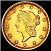 Image 1 : 1854 T1 Rare Gold Dollar HIGH GRADE