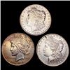 Image 1 : [3] 1883-O-1934-D Morgan and Peace Dollars HIGH GRADE