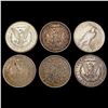 Image 2 : [6] 1883-S-1934-S Morgan and Peace Dollars HIGH GRADE