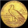 Image 2 : 1913 $5 Gold Half Eagle CLOSELY UNCIRCULATED