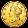 Image 1 : 1852 Rare Gold Dollar HIGH GRADE