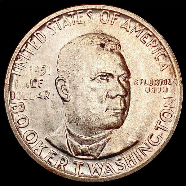 1951 Booker T Half Dollar UNCIRCULATED