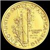 Image 2 : 2016-W 1/10th oz Gold Mercury Dime SUPERB GEM BU