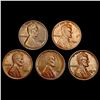 Image 1 : [5] 1912-P-1925-S Wheat Cent HIGH GRADE