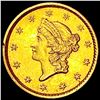 Image 1 : 1852 Rare Gold Dollar HIGH GRADE