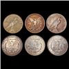 Image 2 : [6] 1889-1923 Morgan and Peace Dollars HIGH GRADE