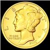 Image 1 : 2016-W 1/10th oz Gold Mercury Dime SUPERB GEM BU
