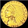 Image 1 : 1925-D $2.50 Gold Quarter Eagle CLOSELY UNCIRCULATED