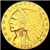 Image 1 : 1911 $2.50 Gold Quarter Eagle CLOSELY UNCIRCULATED