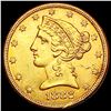 Image 1 : 1882 $5 Gold Half Eagle UNCIRCULATED