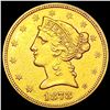 Image 1 : 1878 $5 Gold Half Eagle CLOSELY UNCIRCULATED