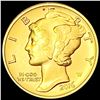 Image 1 : 2016-W 1/10th oz Gold Mercury Dime SUPERB GEM BU