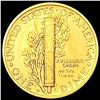 Image 2 : 2016-W 1/10th oz Gold Mercury Dime SUPERB GEM BU