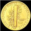 Image 2 : 2016-W 1/10th oz Gold Mercury Dime SUPERB GEM BU