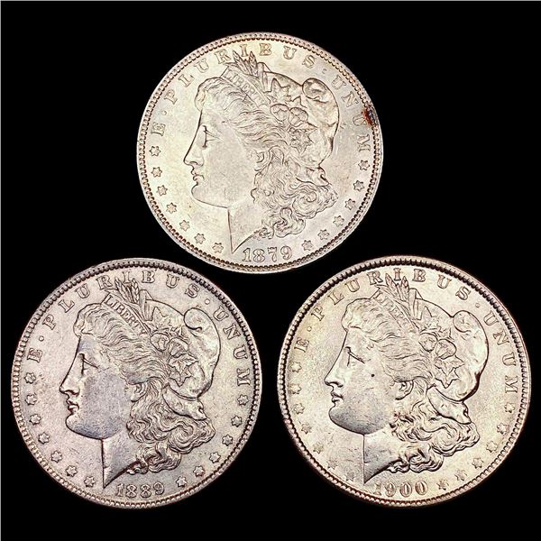 [3] 1879-1900 Morgan Silver Dollar UNCIRCULATED