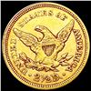 Image 2 : 1853 $2.50 Gold Quarter Eagle CLOSELY UNCIRCULATED